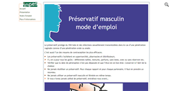 Desktop Screenshot of preservatif-masculin.inpes.fr