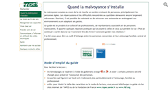 Desktop Screenshot of guide-malvoyance.inpes.fr